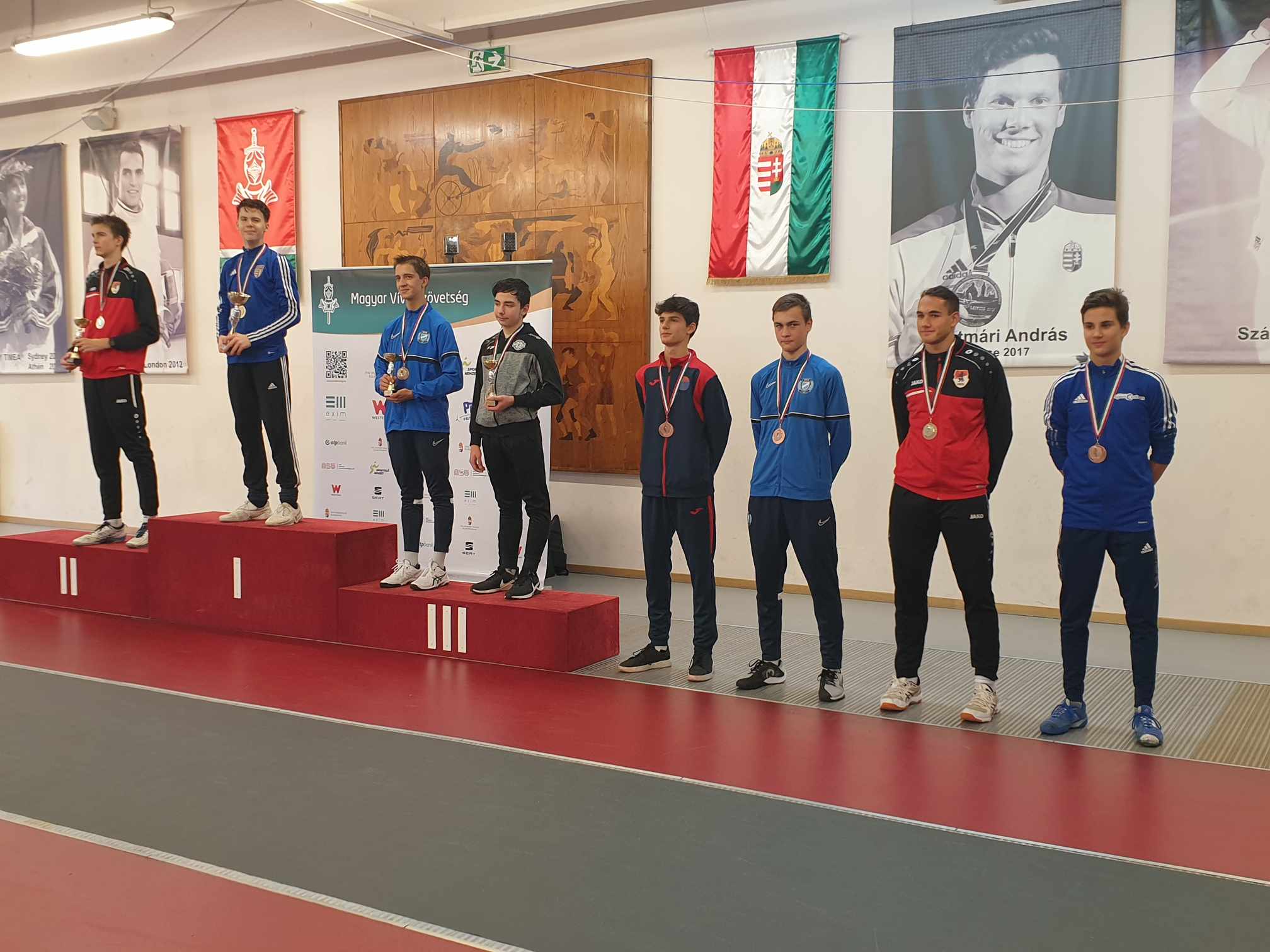 Oszter-Barcsay Dominik nyolcadik helyen végzett a kadet Magyar Kupán